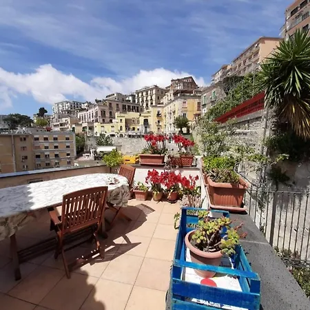 Stairway To Heaven With Private Terrace Napoli